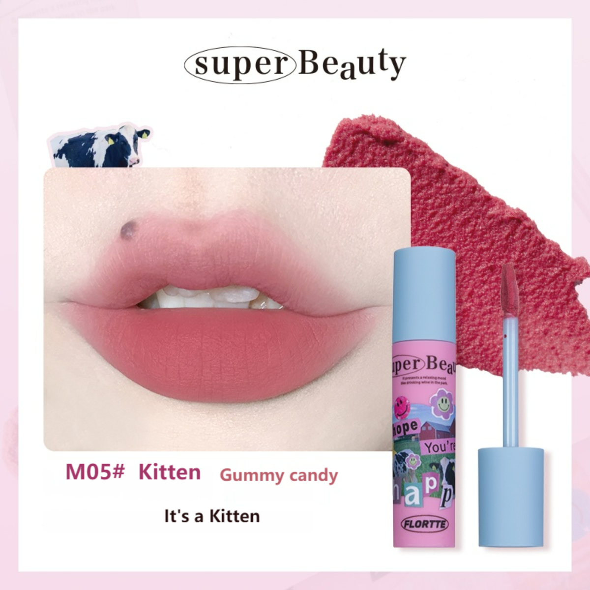 I Am Super Beauty Lip Cream(M Series)