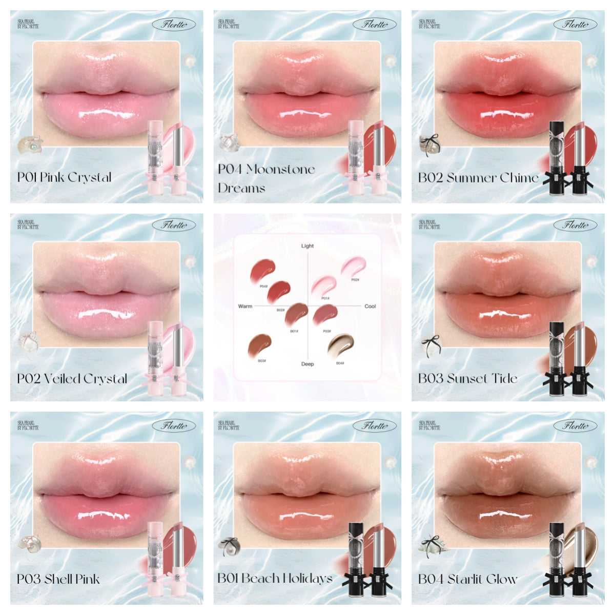 Glass Sea Lip Gift Set