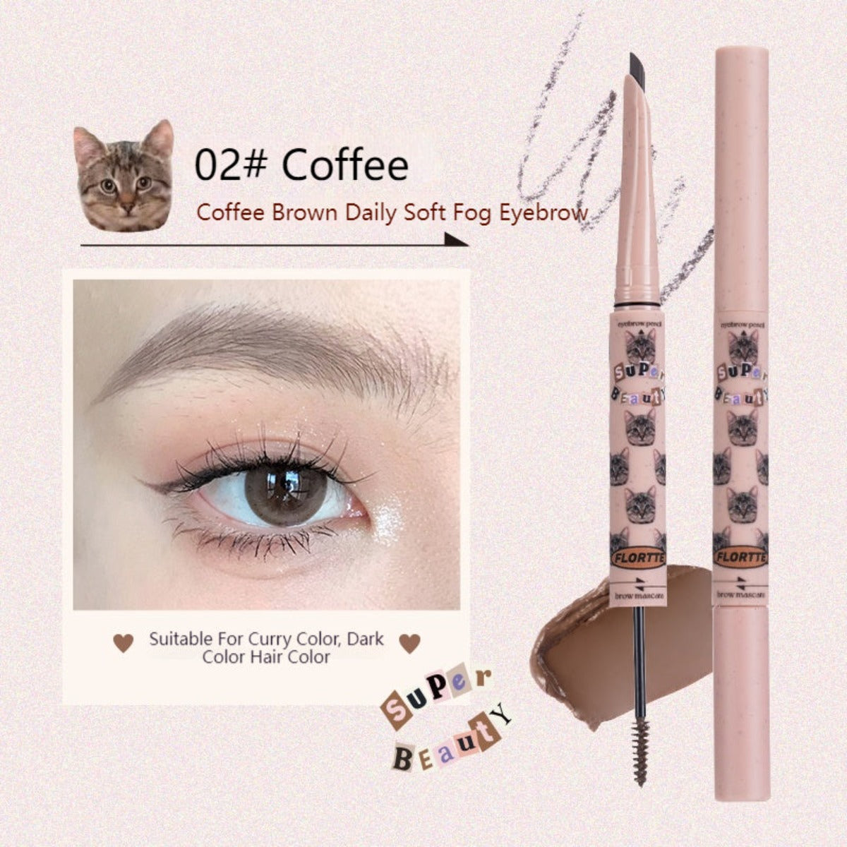 Eyebrow Pencil Brow Mascara