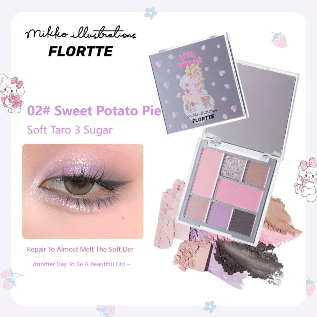 Mikko Allinone Lidschatten-Palette