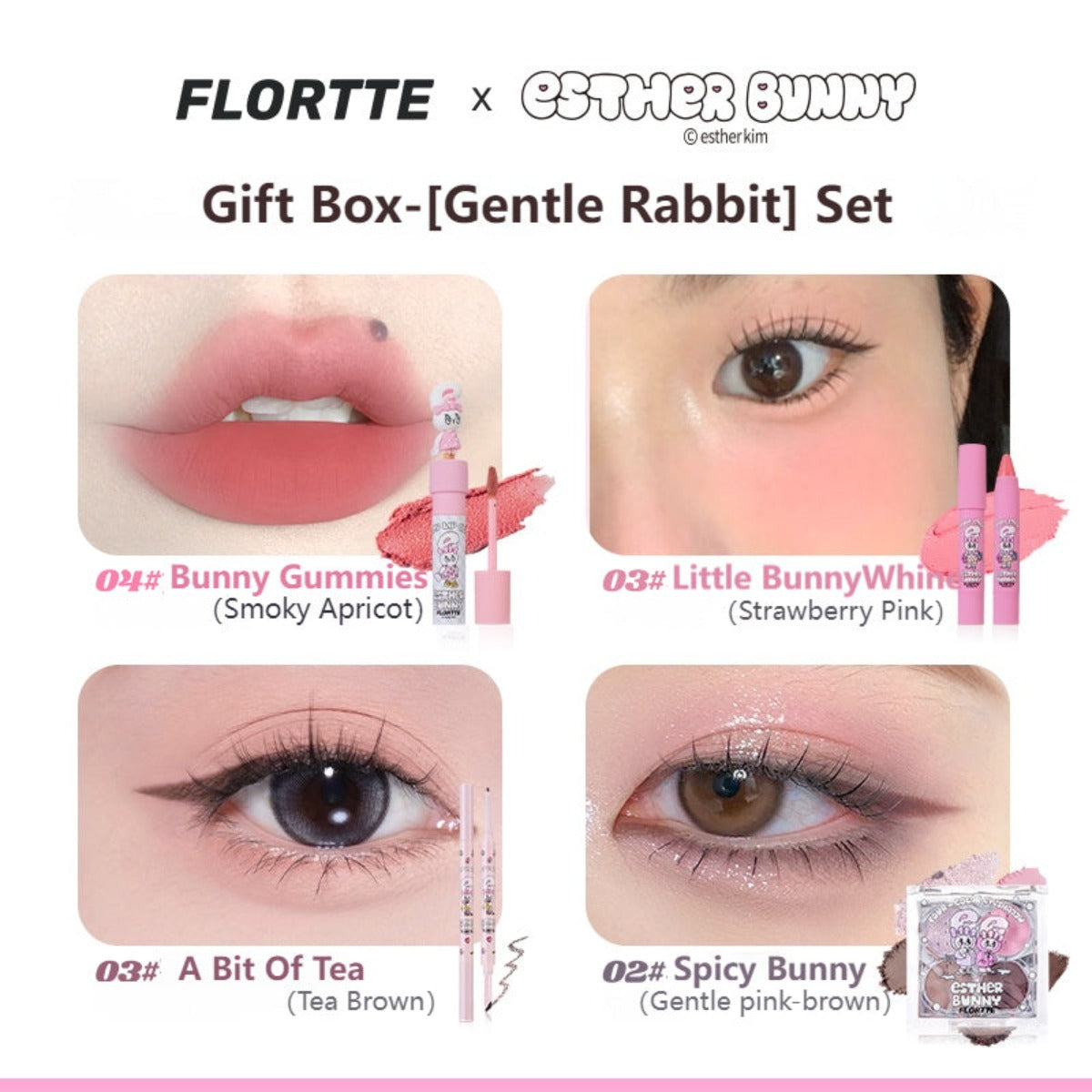 Esther Bunny Make-up-Mini-Geschenkset 