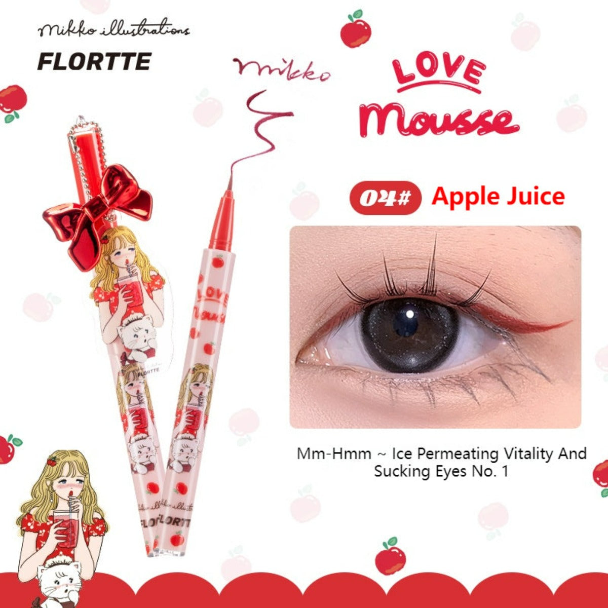 Mikko Wink Wink Flüssiger Eyeliner Flt071