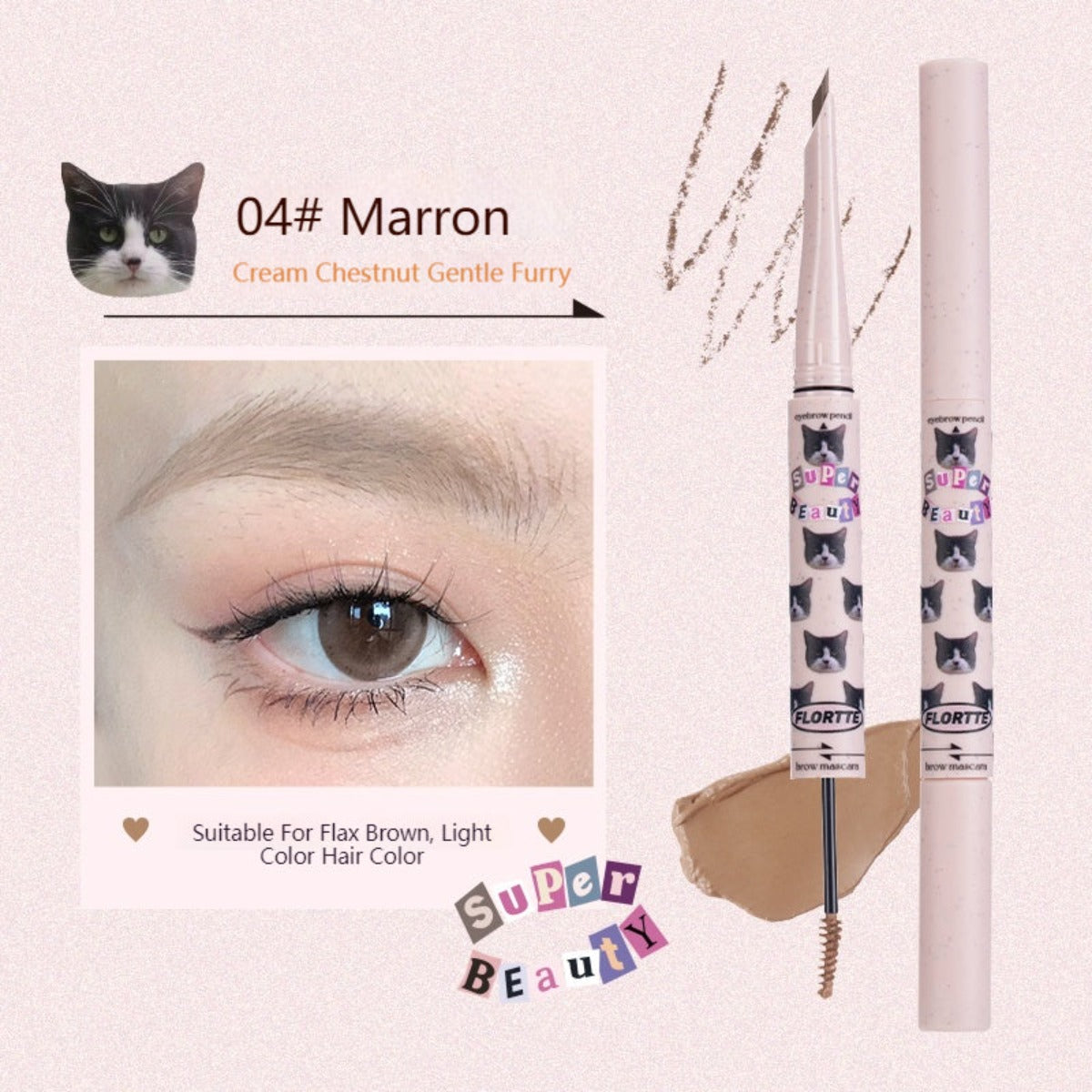 Eyebrow Pencil Brow Mascara