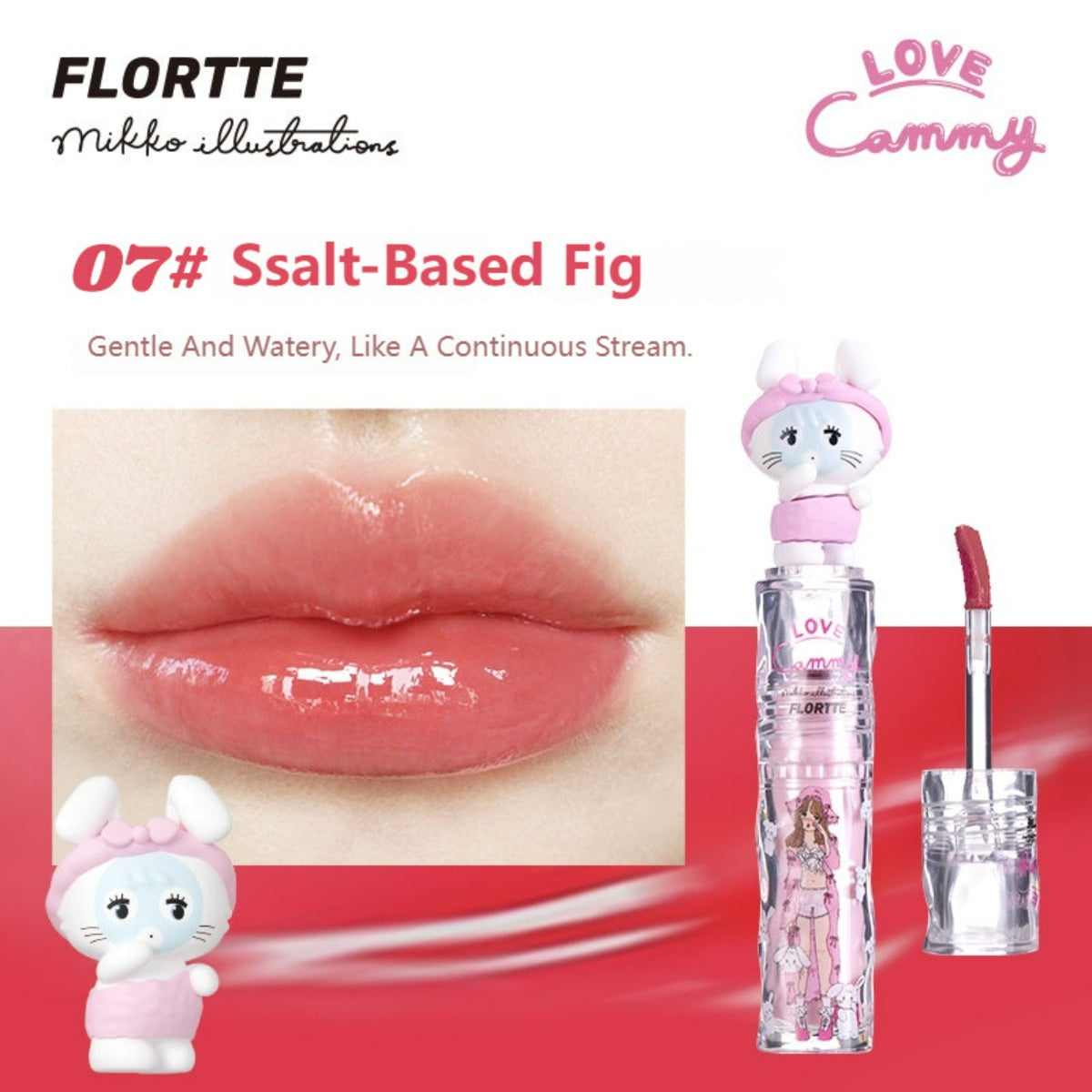 Collection of Mikko Rua Rua Lip Gloss in a gallery layout