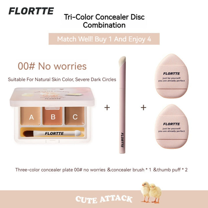 They Are Cute Three-Color Concealer