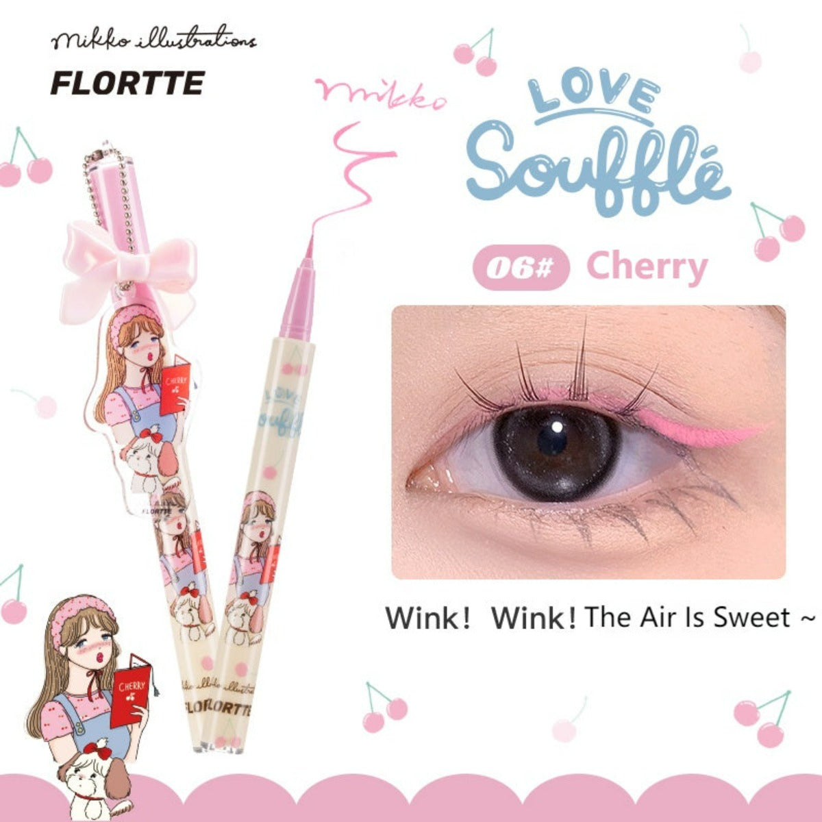 Collection of Mikko Wink Wink Flüssiger Eyeliner Flt071 in a gallery layout