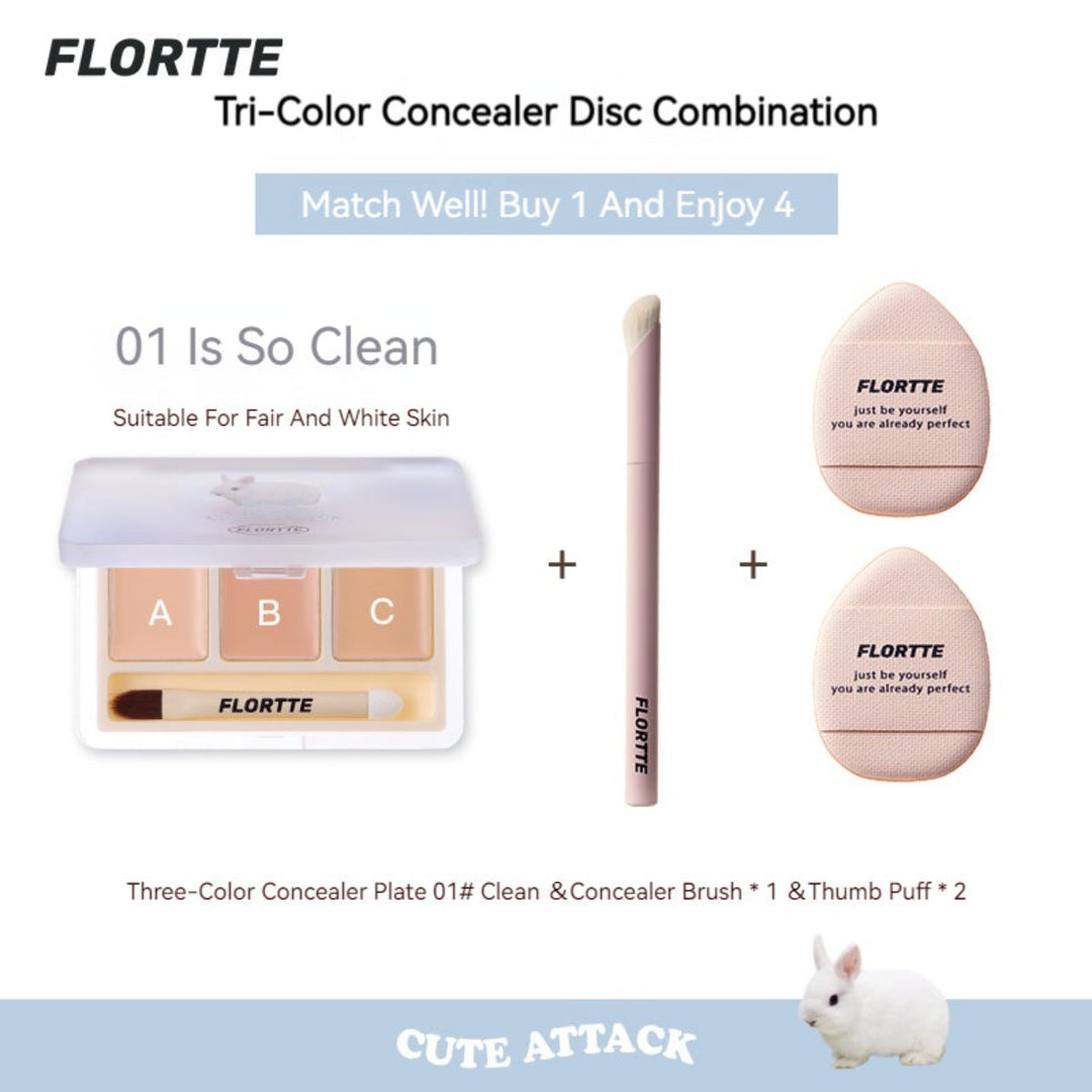 They Are Cute Three-Color Concealer