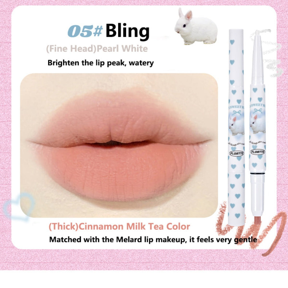 Collection of I Am Super Beauty Double Headed Lip Liner in a gallery layout