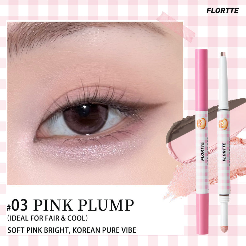 Collection of FLORTTE "Wow, That's Intense!" Series Double-Ended Under-Eye Aegyosal Highlighter Pen in a gallery layout