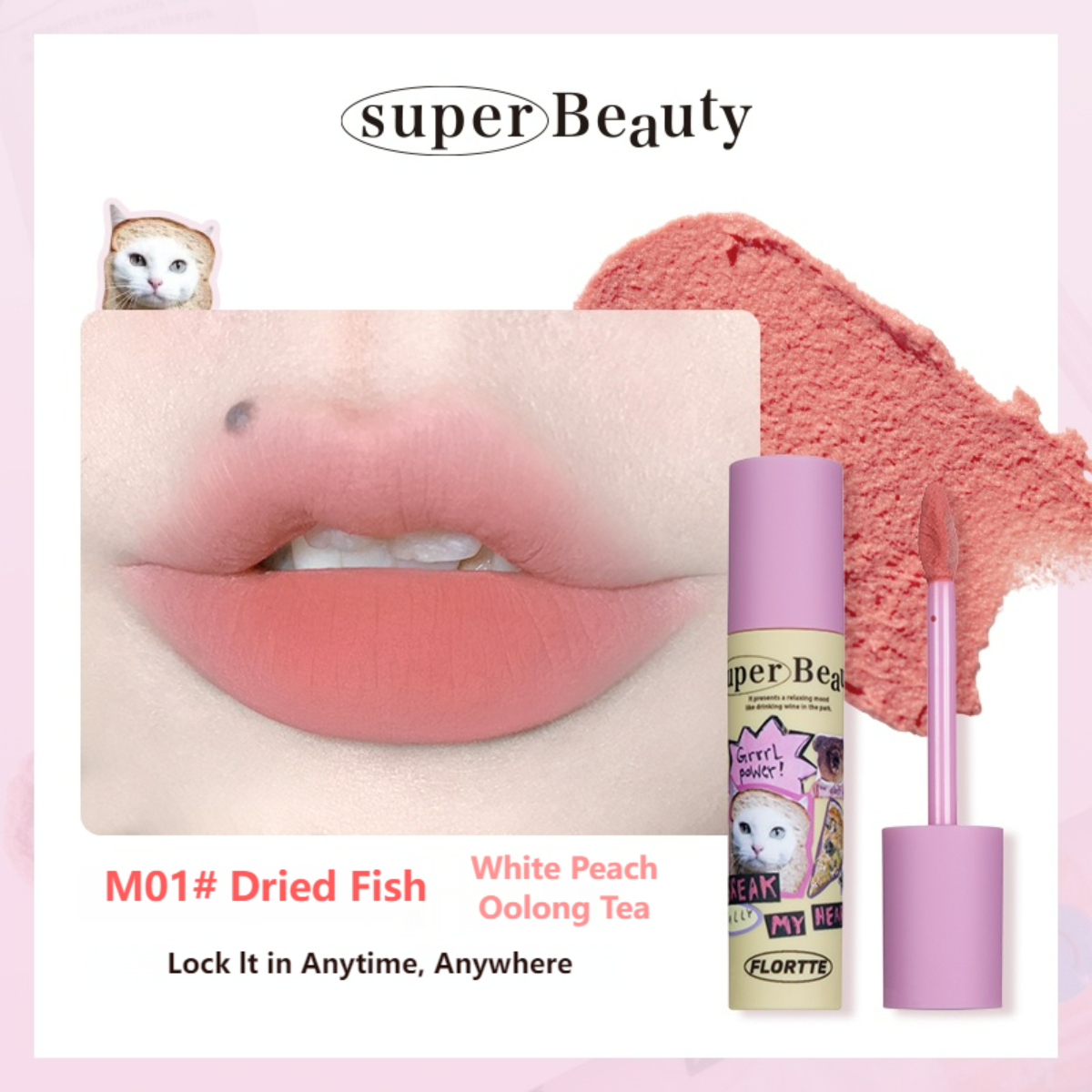Collection of I Am Super Beauty Lip Cream(M Series) in a gallery layout