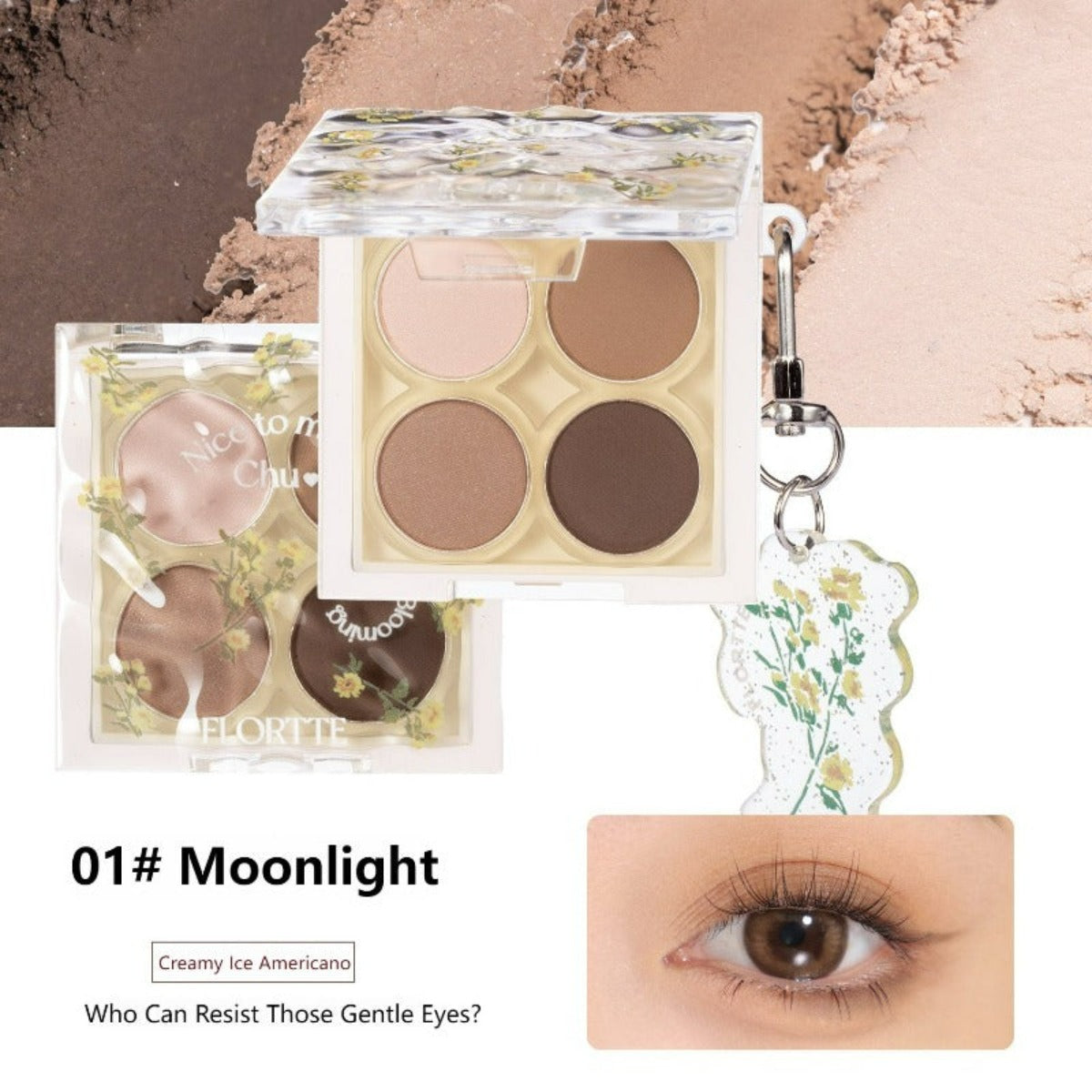 Collection of Nice To Meet Chu 4-Color Eyeshadow in a gallery layout