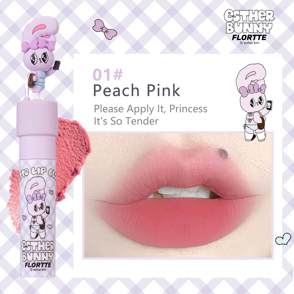 Collection of Esther Bunny Creamy Lip Cream in a gallery layout