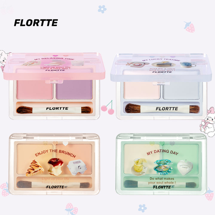 They Are Cute Two-Color Highlighter