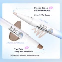 Collection of Glass Sea Collection Dual-Ended Highlight & Contour Pen in a gallery layout