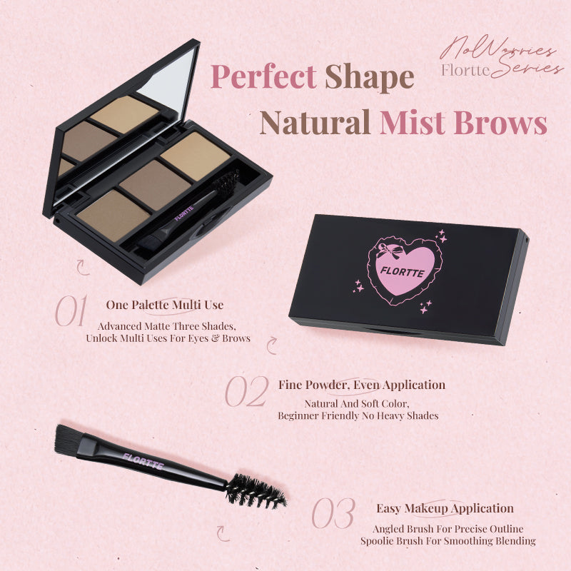 [NEW] I Have No Worries Series Three-Color Eyebrow Powder