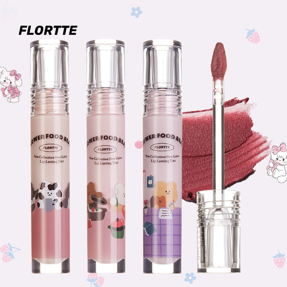 Collection of Flower Food Bear Lip Cream in a gallery layout