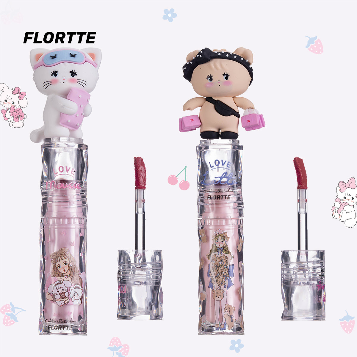 Collection of Mikko Rua Rua Lip Gloss in a gallery layout