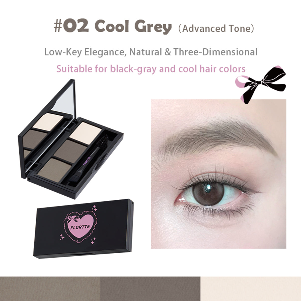 [NEW] I Have No Worries Series Three-Color Eyebrow Powder