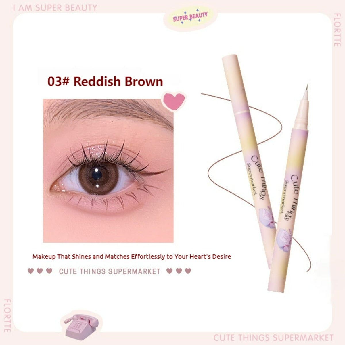 Collection of I Am Super Beauty Liquid Eyeliner in a gallery layout