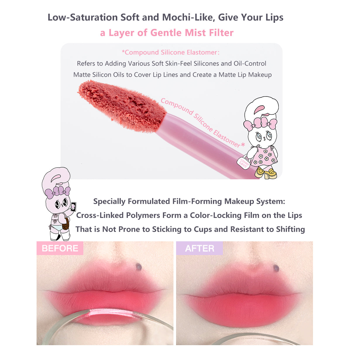 Collection of Esther Bunny Creamy Lip Cream in a gallery layout