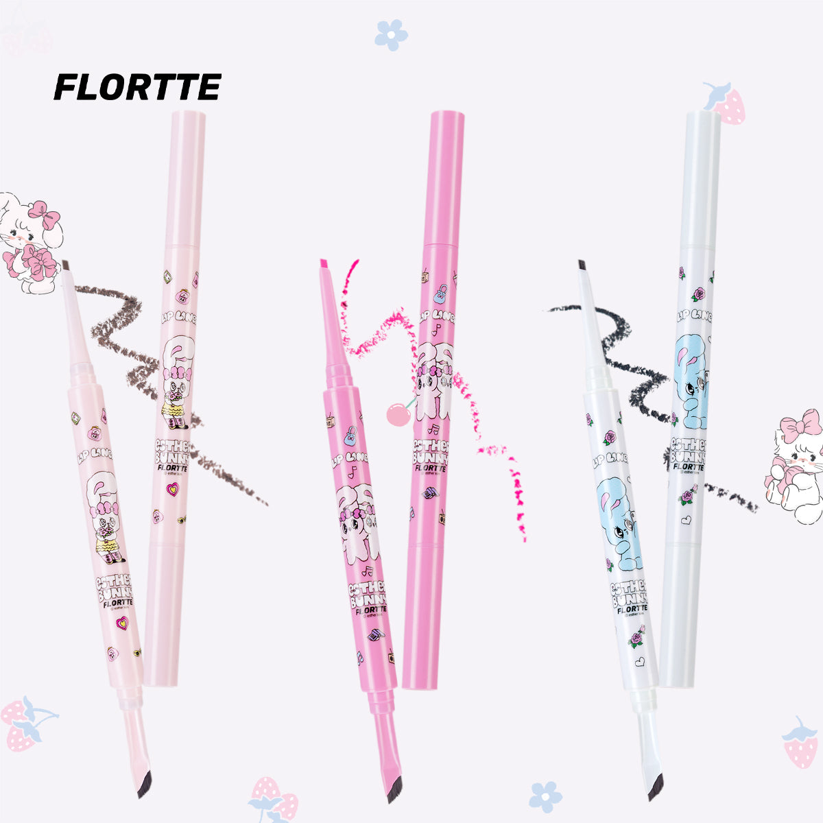 Collection of Esther Bunny Double-Ended Eyeliner in a gallery layout