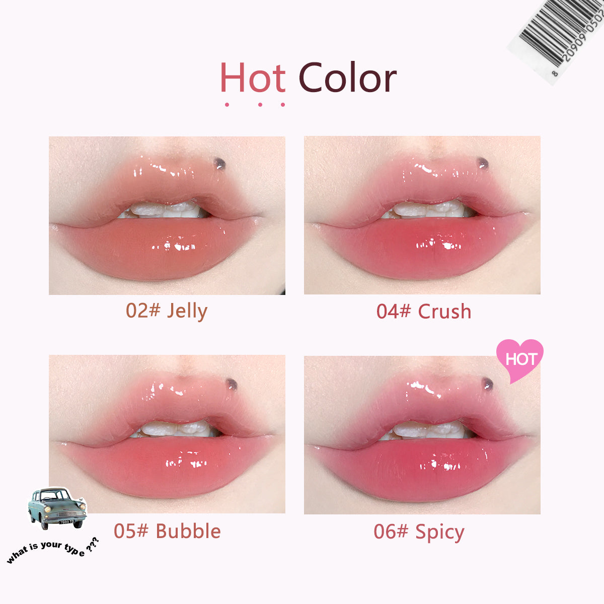 Collection of I Am Super Beauty Jelly Heart Lippenstift in a gallery layout