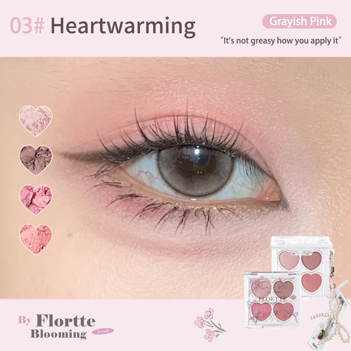 Collection of Love Yourself 4-Color Eyeshadow Palette in a gallery layout