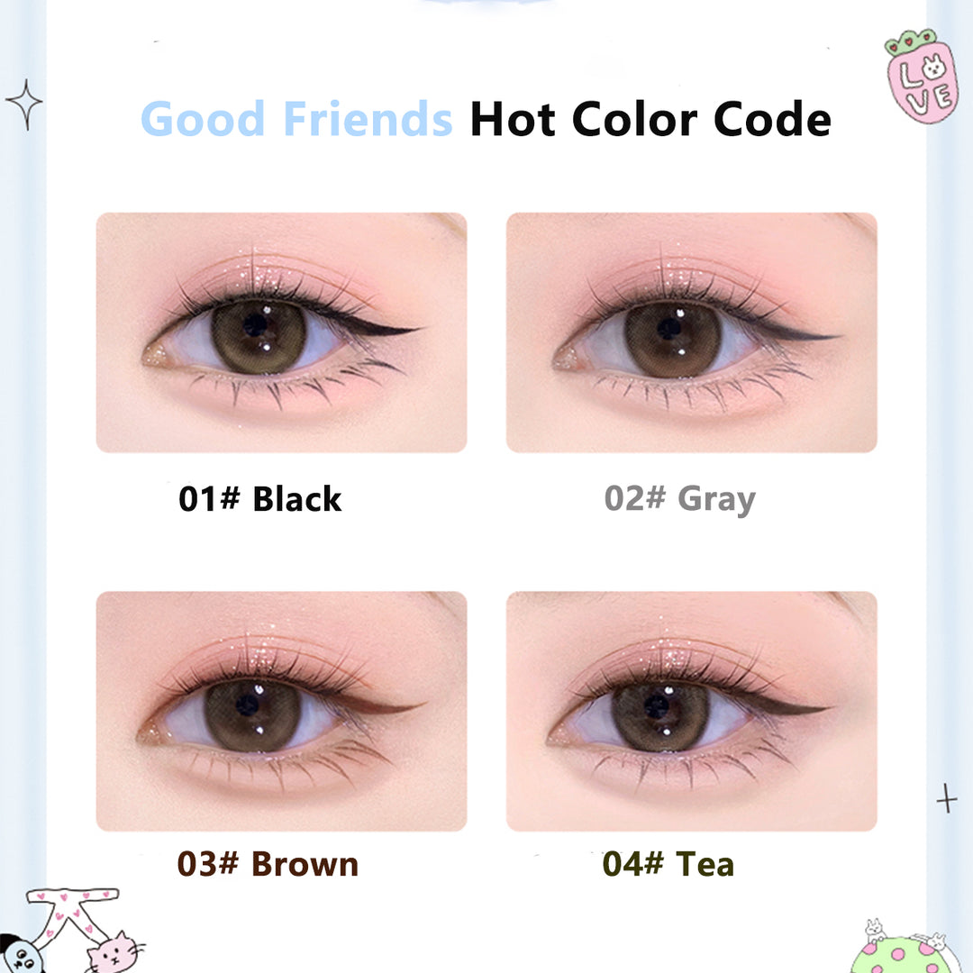 【New】Good Friends Club Rotatable Eyeliner Pencil