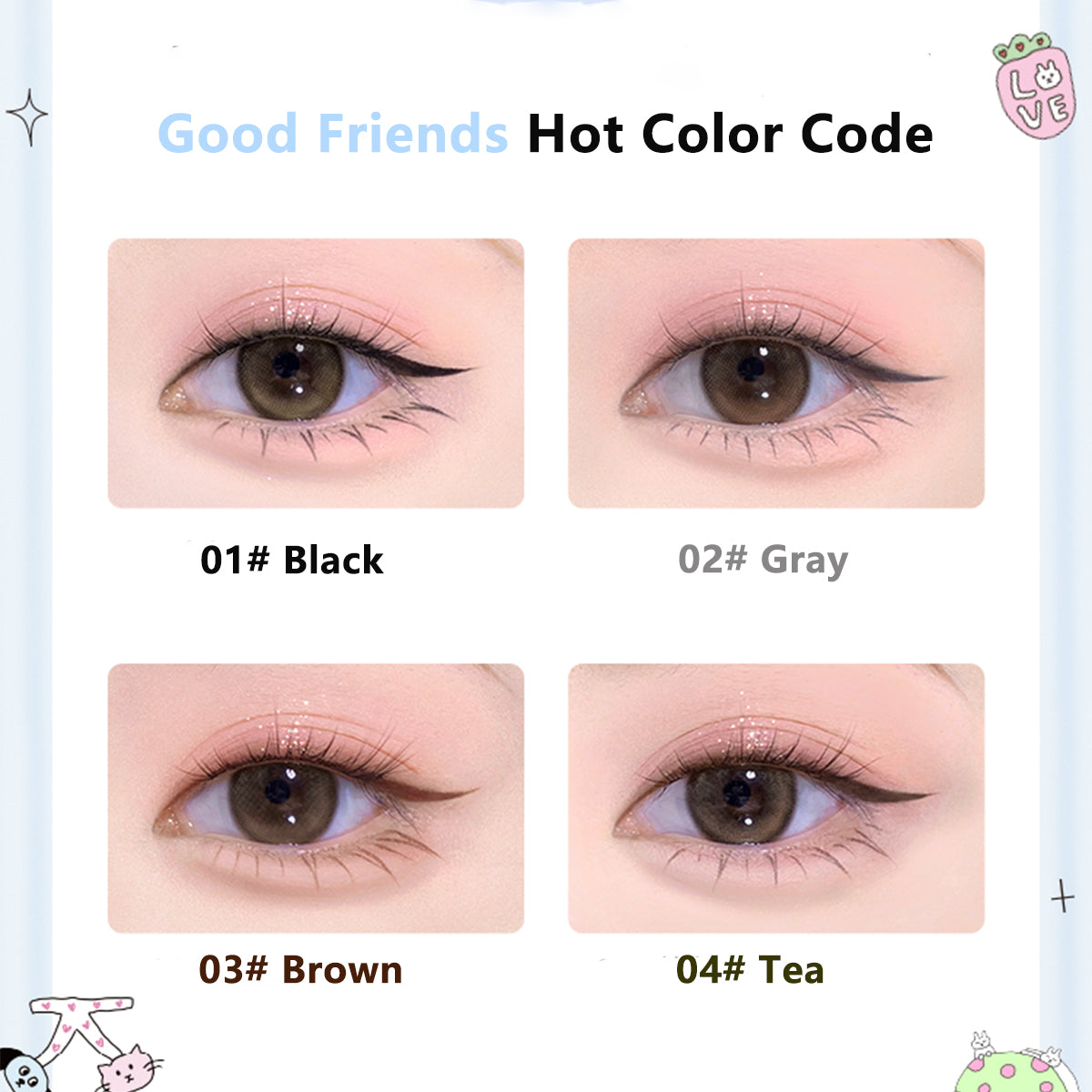 Good Friends Club--Rotatable Liquid Eyeliner