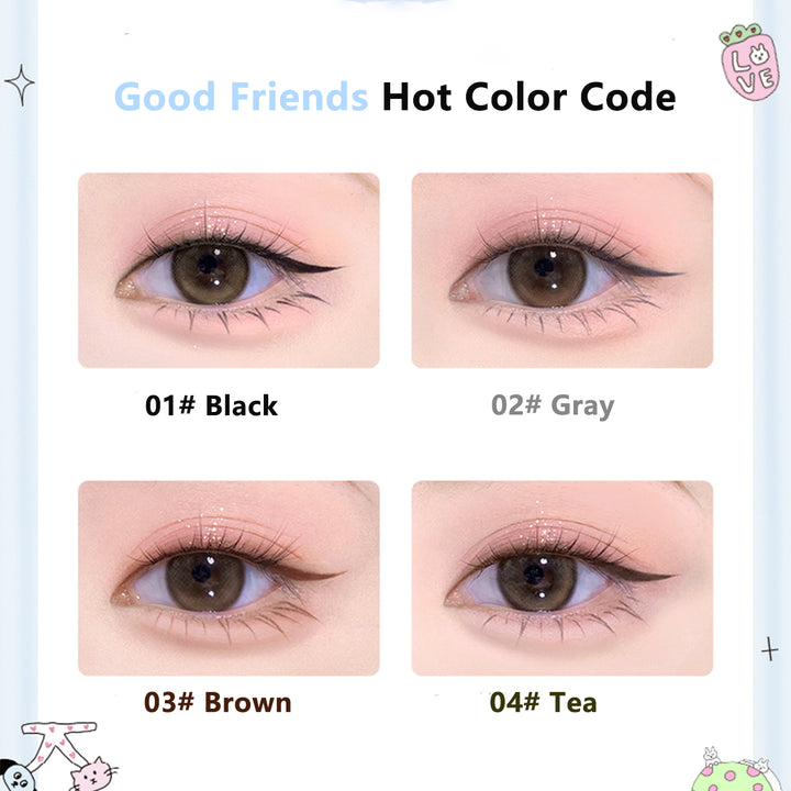 【New】Good Friends Club Rotatable Eyeliner Pencil