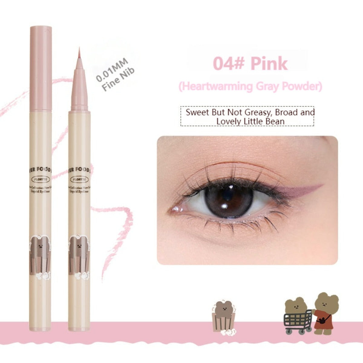 Flower Food Bear Liquid Eyeliner