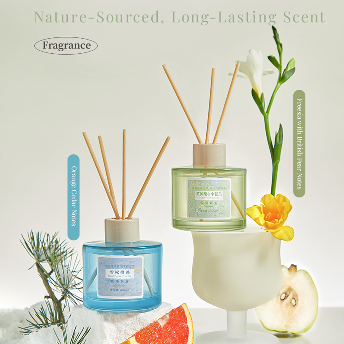 Collection of Flameless Diffuser – Safe, Non-Toxic, Office & Bedroom Aroma Diffuser in a gallery layout