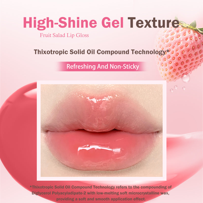 Collection of [NEW] Fruit Salad Series Tube Lip Gloss in a gallery layout