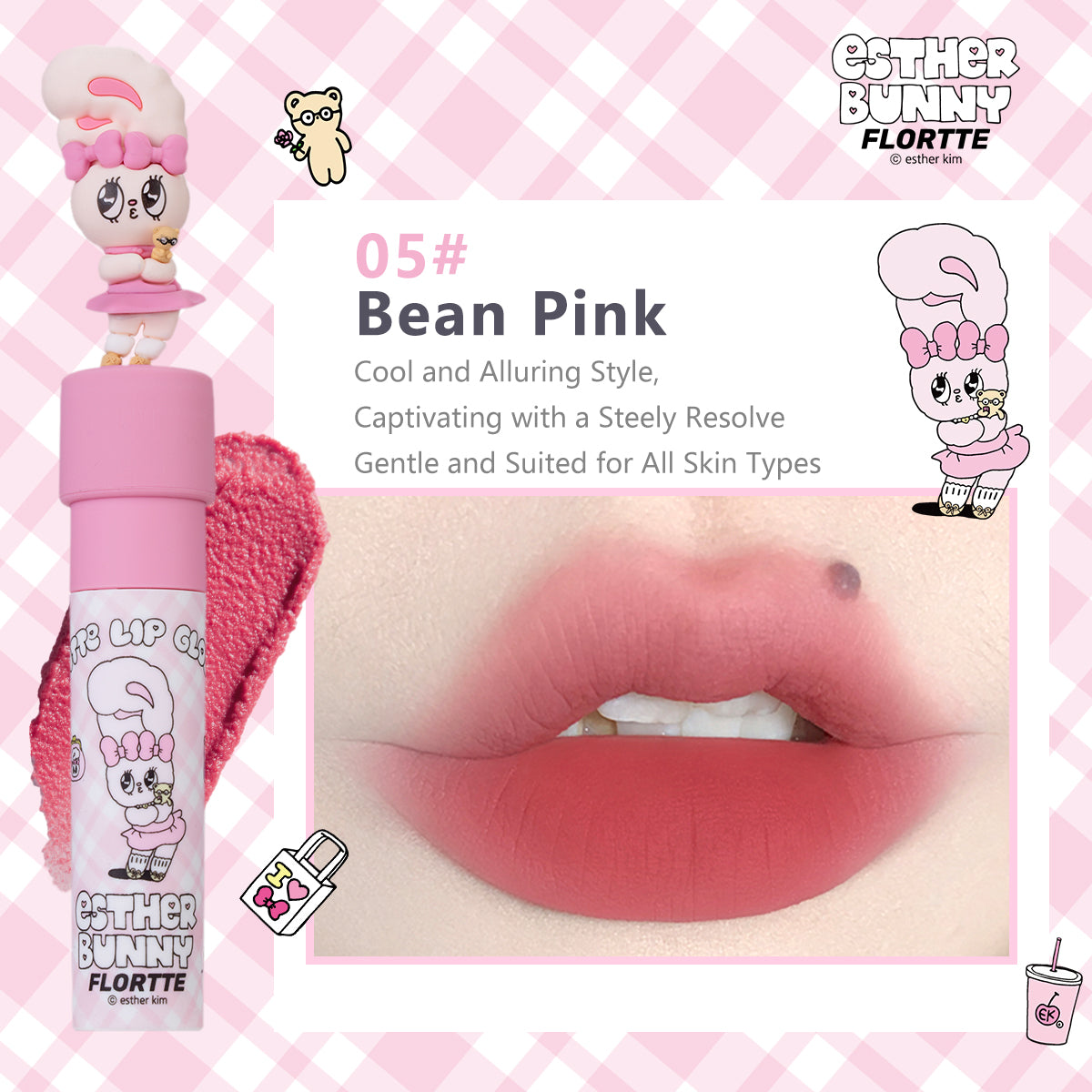 Collection of Esther Bunny Creamy Lip Cream in a gallery layout