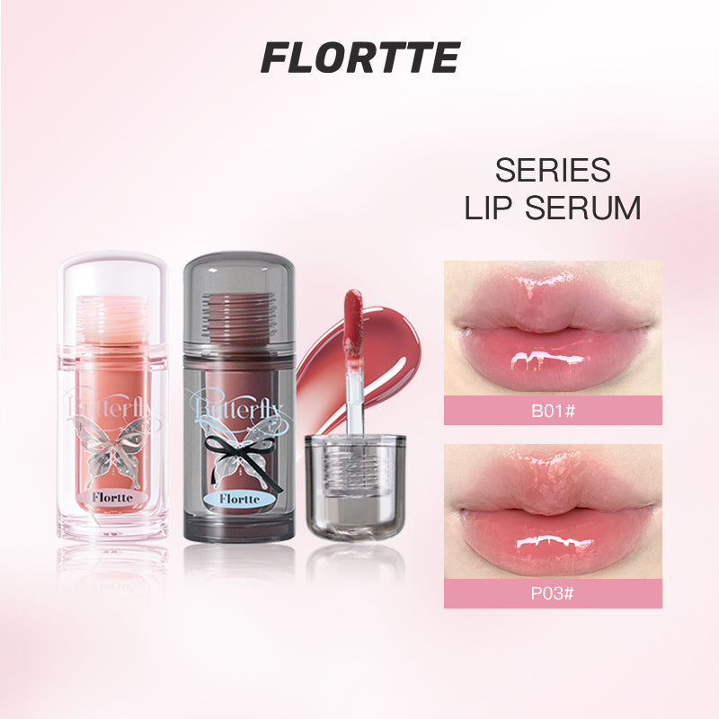 Twin Butterfly Series Lip Serum(Pink)