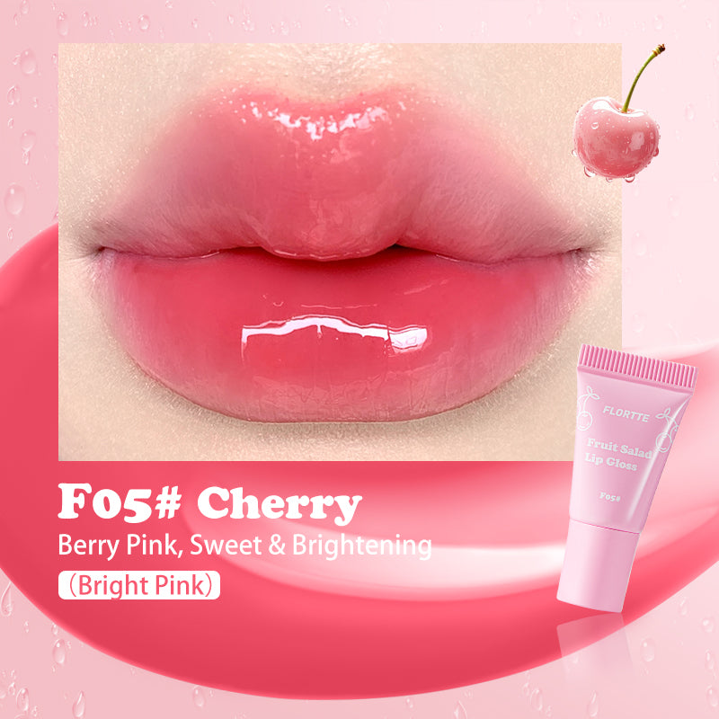 Collection of [NEW] Fruit Salad Series Tube Lip Gloss in a gallery layout
