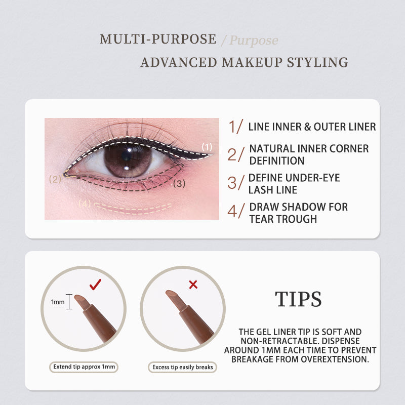 [NEW] Retractable Gel Eyeliner Pencil