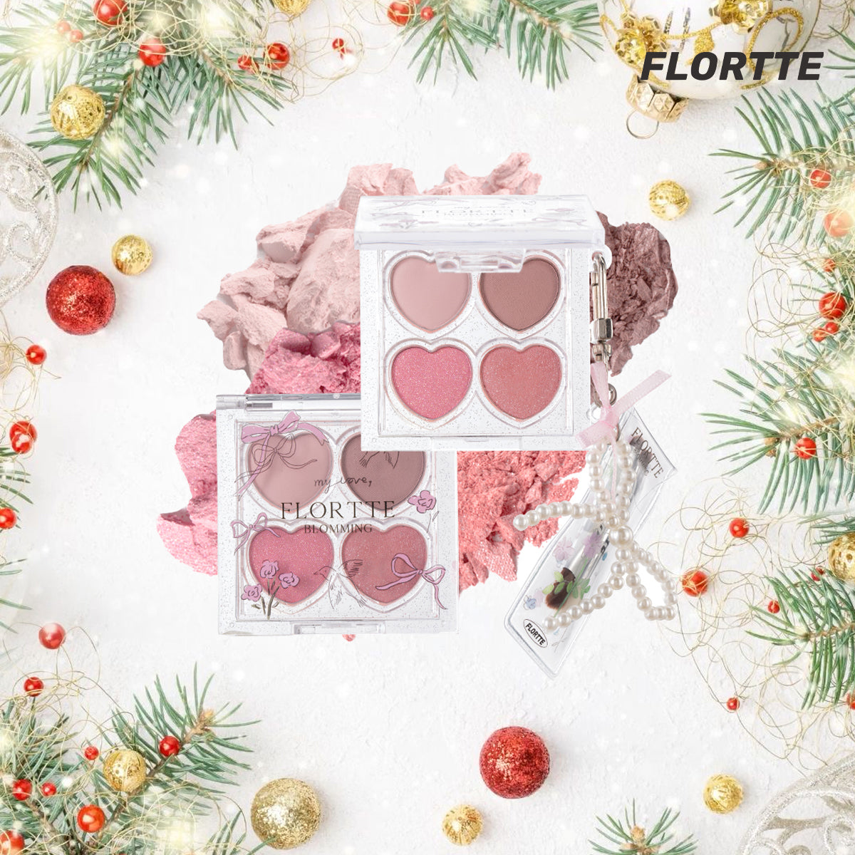 Collection of Love Yourself 4-Color Eyeshadow Palette in a gallery layout