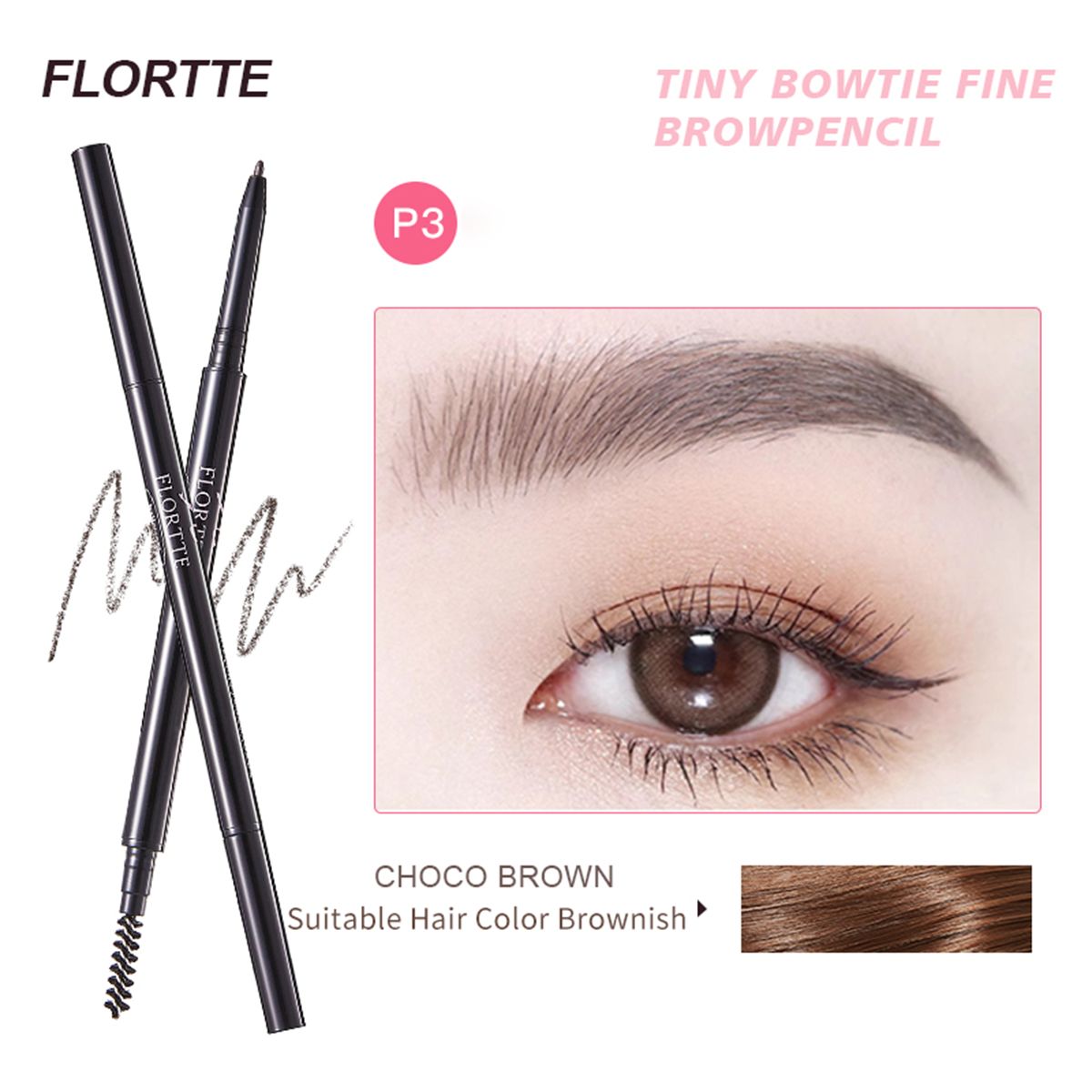 Small Bowknot Series Eyebrow Pencil