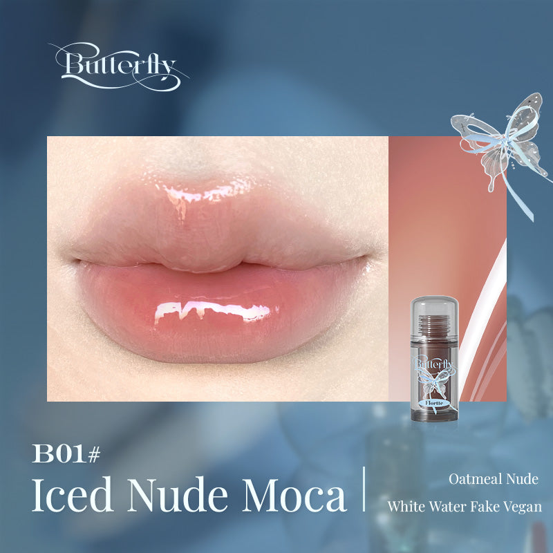 Twin Butterfly Series Lip Serum(Pink)
