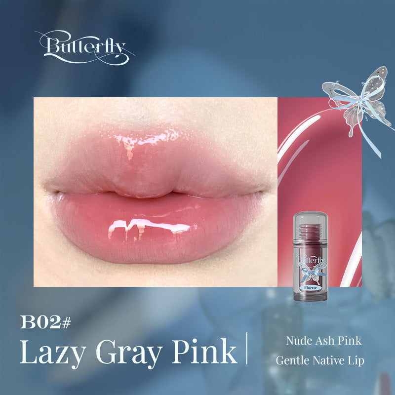 Collection of Twin Butterfly Series Lip Serum(Pink) in a gallery layout