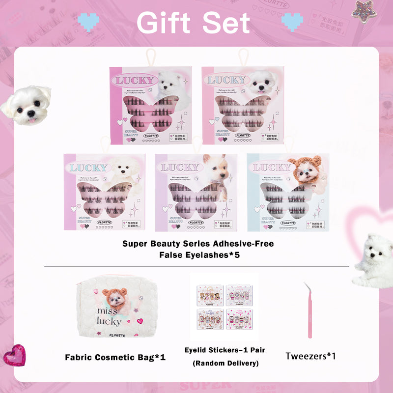 Super Beauty Series Adhesive-Free False Eyelashes