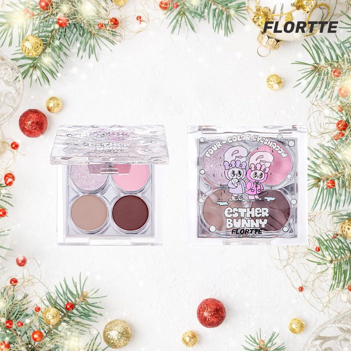 Esther Bunny Four Colour Eyeshadow Palette