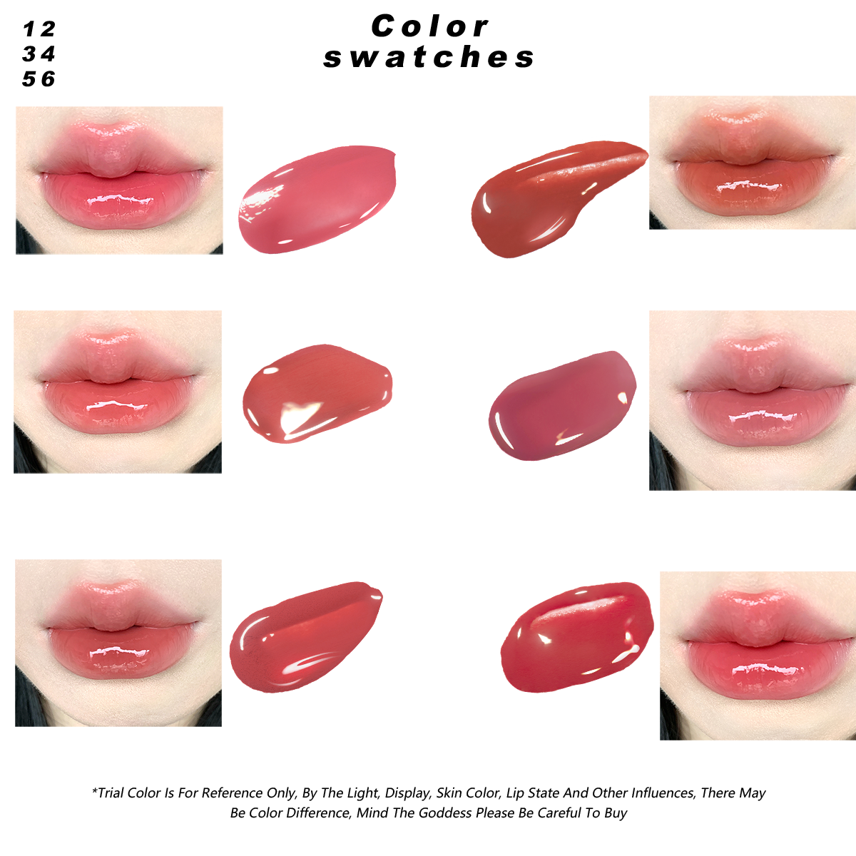 Collection of Girl's World Non-Stick Cup Lip Lacquer in a gallery layout