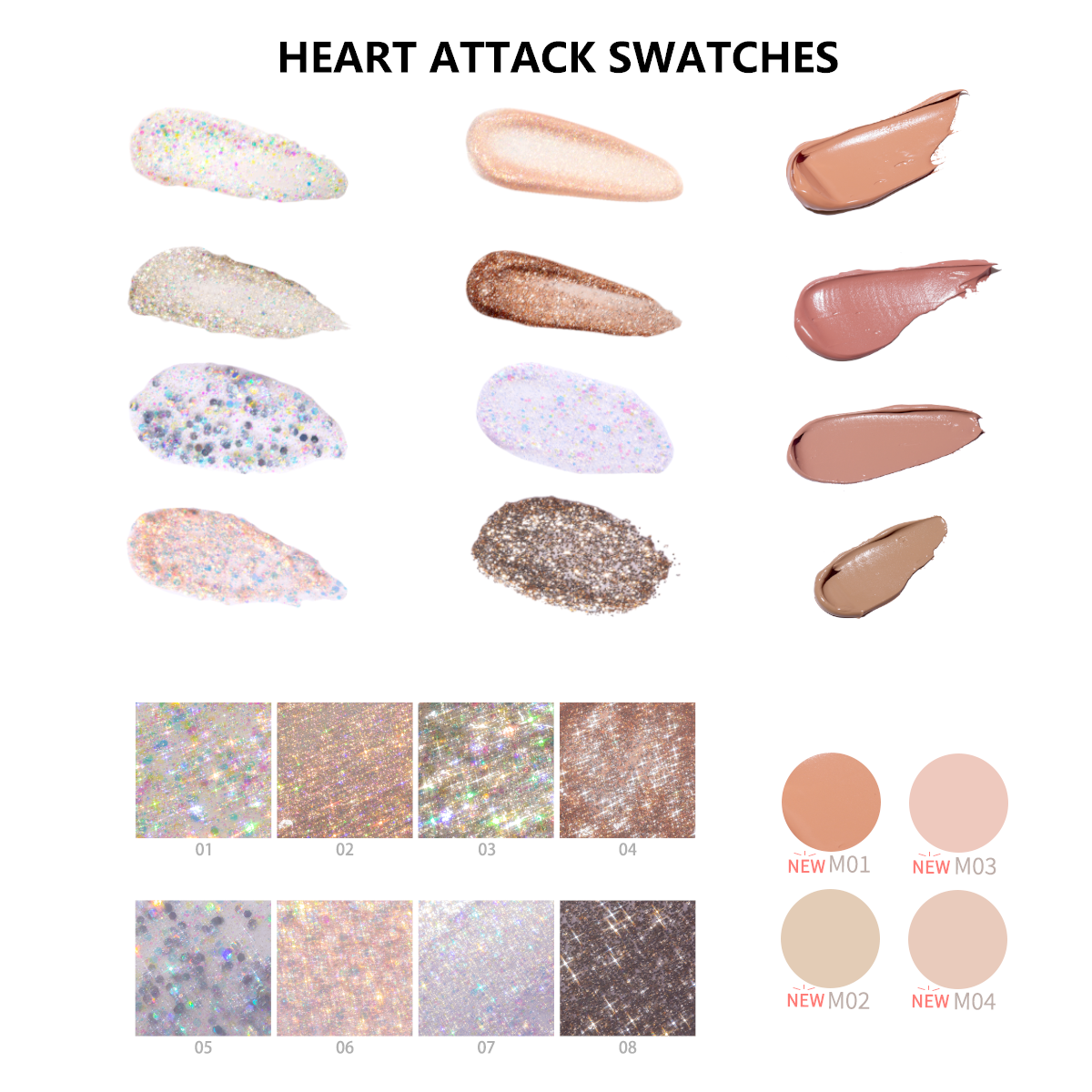 Collection of Heart Attack Liquid Eyeshadow in a gallery layout