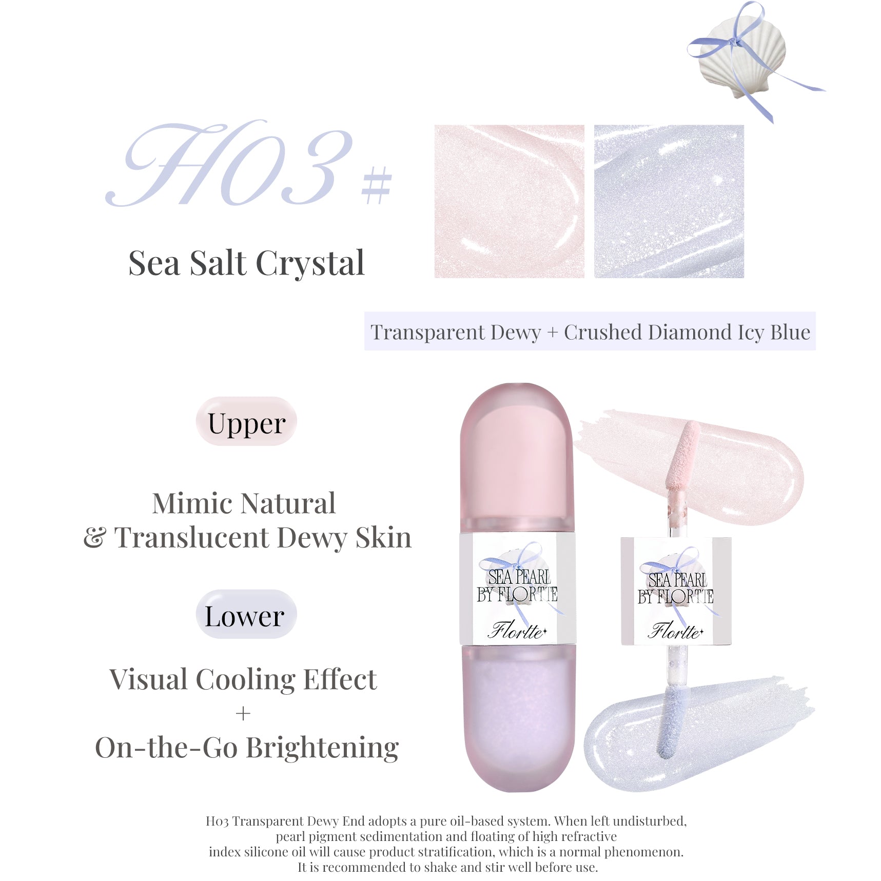 Collection of [NEW] Glass Sea Collection Dual-ended Liquid Highlighter & Contour in a gallery layout