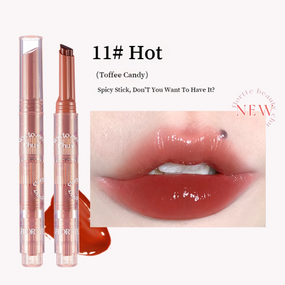 Collection of Nice To Meet Chu Jelly Lipstick in a gallery layout