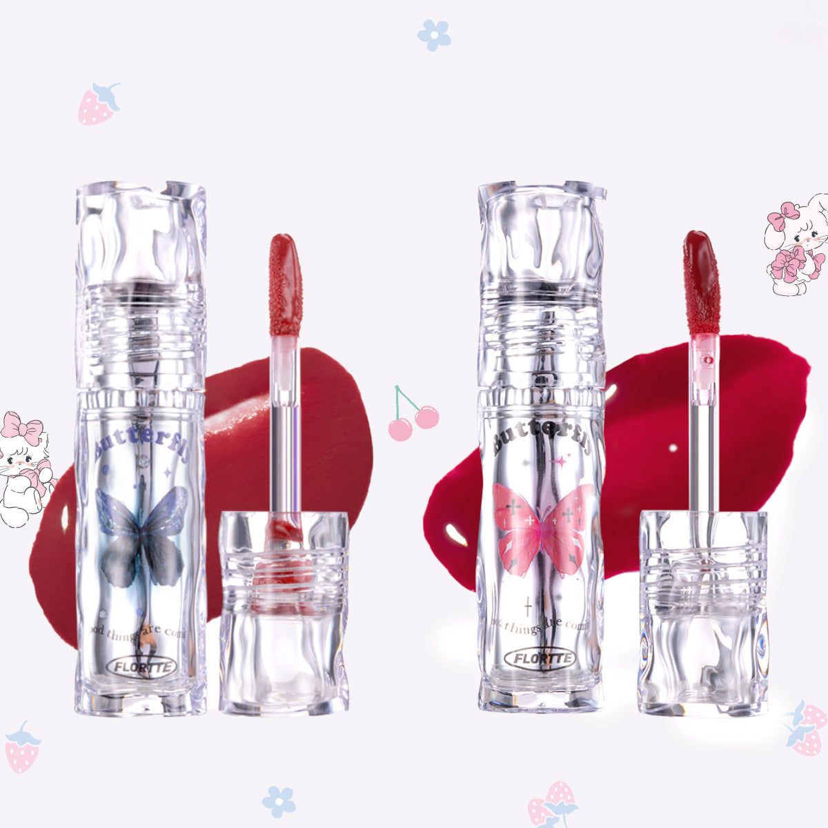 Butterfly Hello Beauty Lip Lacquer Non-Stick Cup