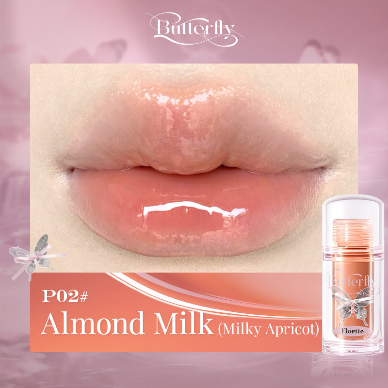 Twin Butterfly Series Lip Serum(Pink)