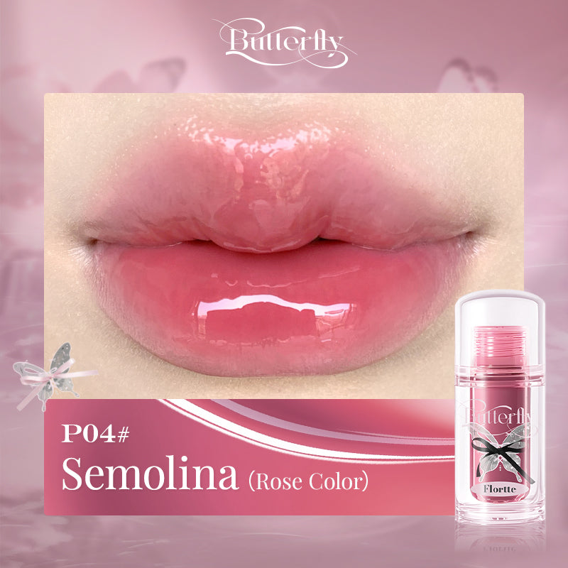 Collection of Twin Butterfly Series Lip Serum(Pink) in a gallery layout